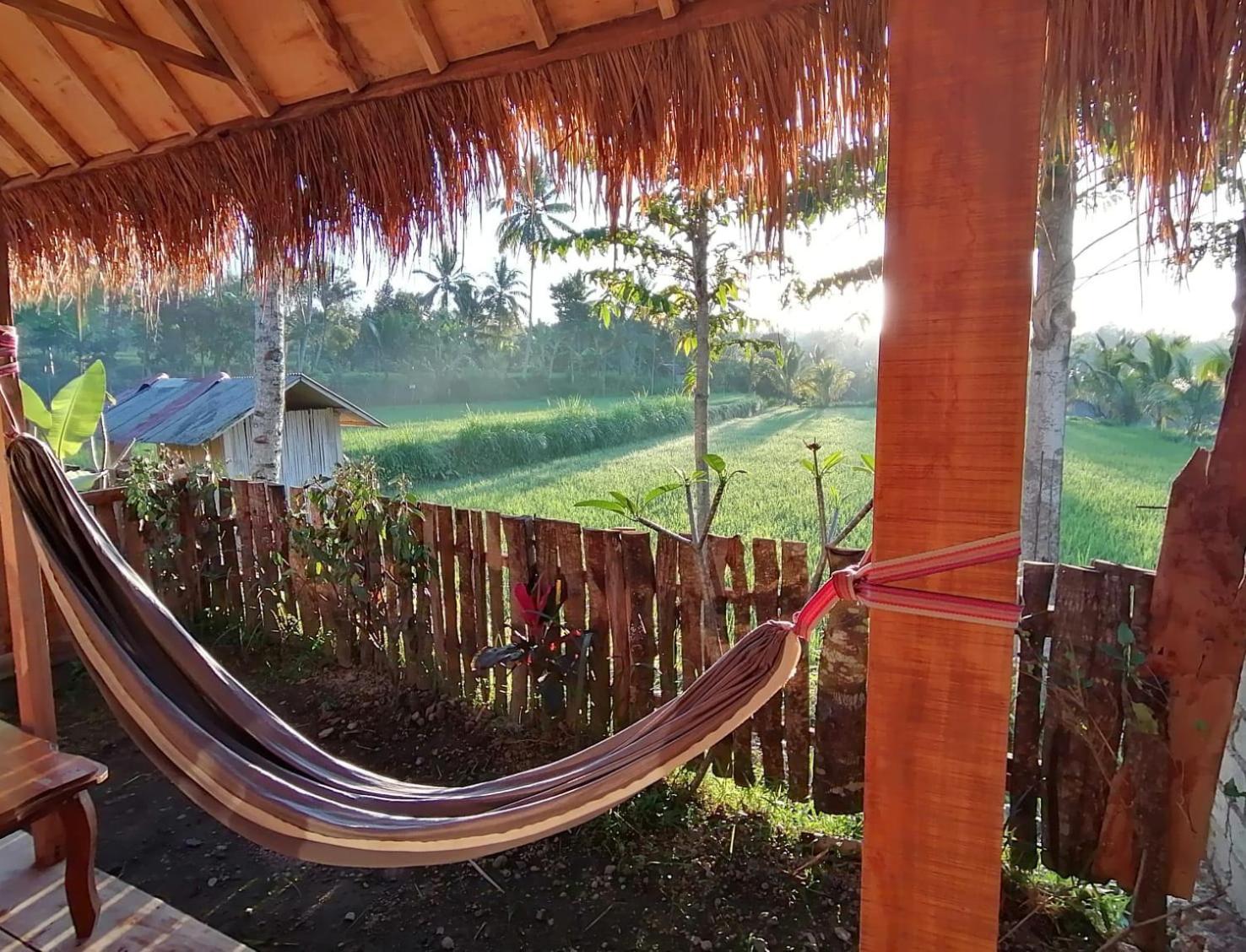 Bunga Maliq Bungalow Lombok Tetebatu Rum bild