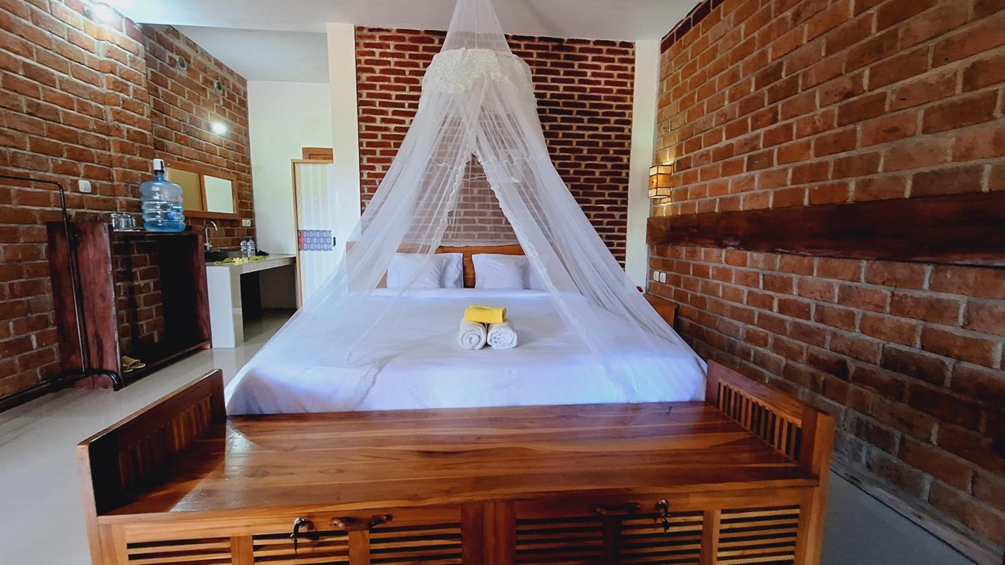 Bunga Maliq Bungalow Lombok Tetebatu Exteriör bild