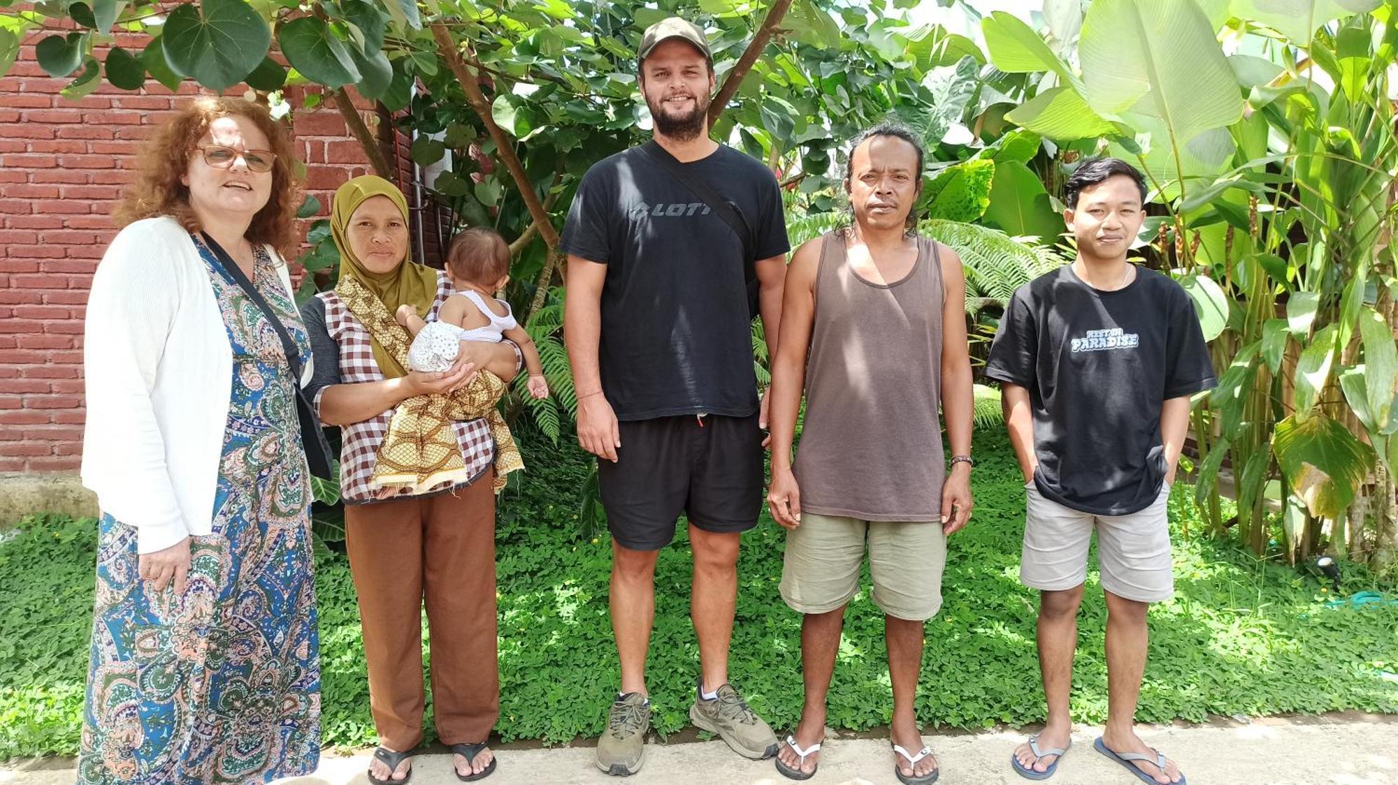 Bunga Maliq Bungalow Lombok Tetebatu Rum bild